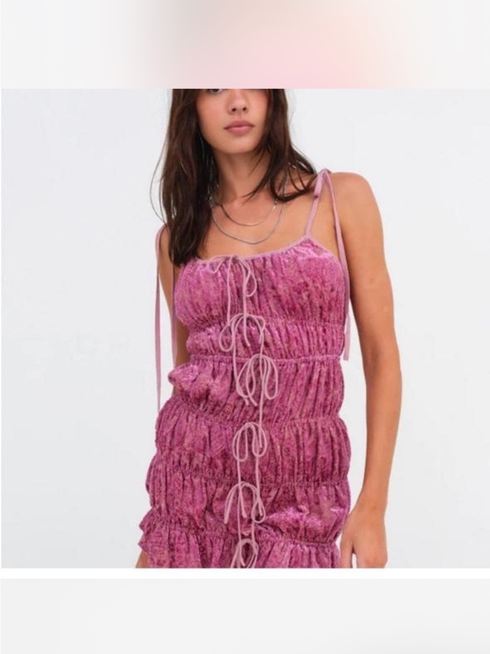 NWT For Love and Lemons Felicity Mini Dress